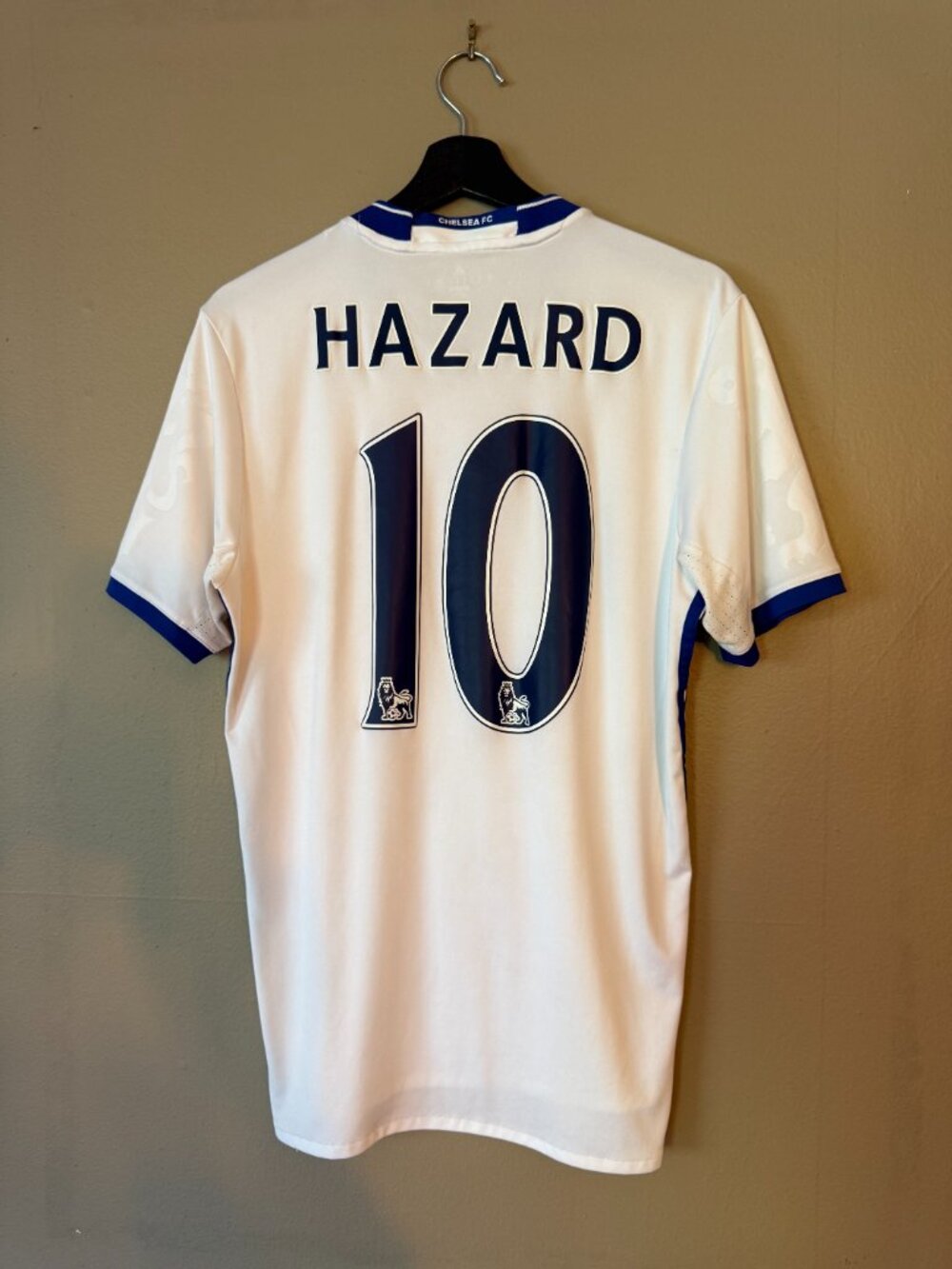 Adidas Chelsea FC 2016/17 Away Jersey Hazard #10 Men’s M Premier League